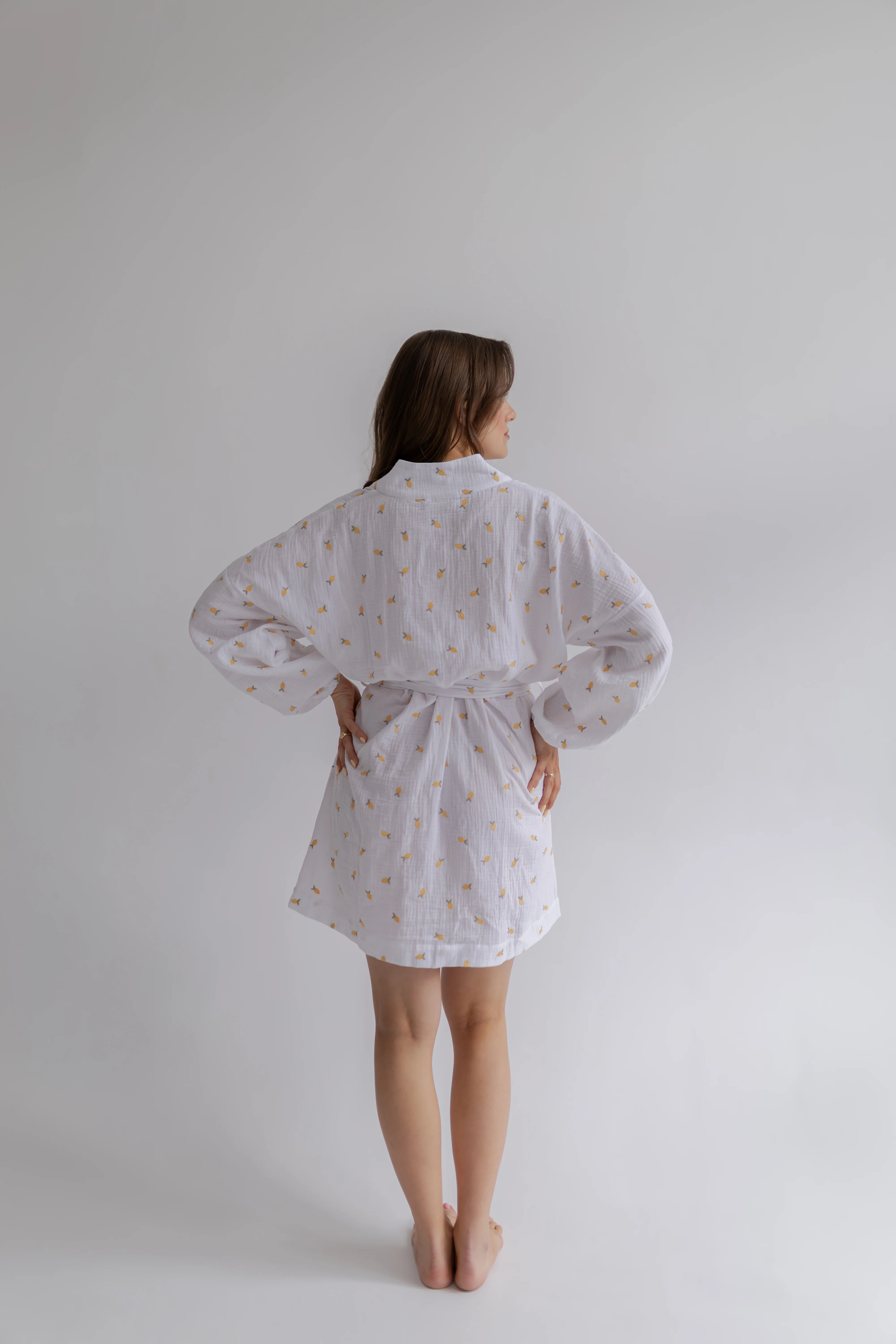 Kimono muślinowe Lemon - Image 5
