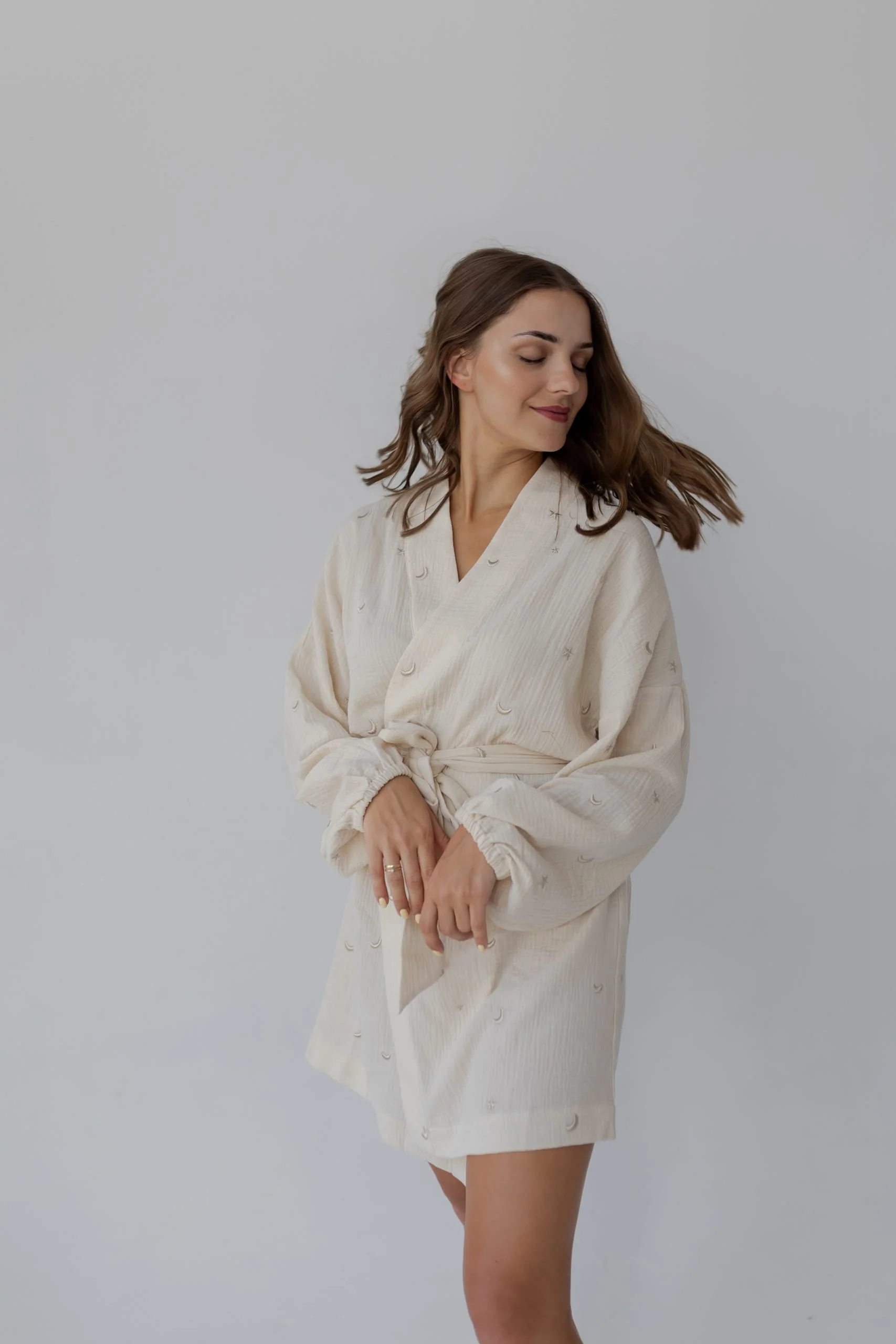 Kimono muślinowe Moon - Image 9