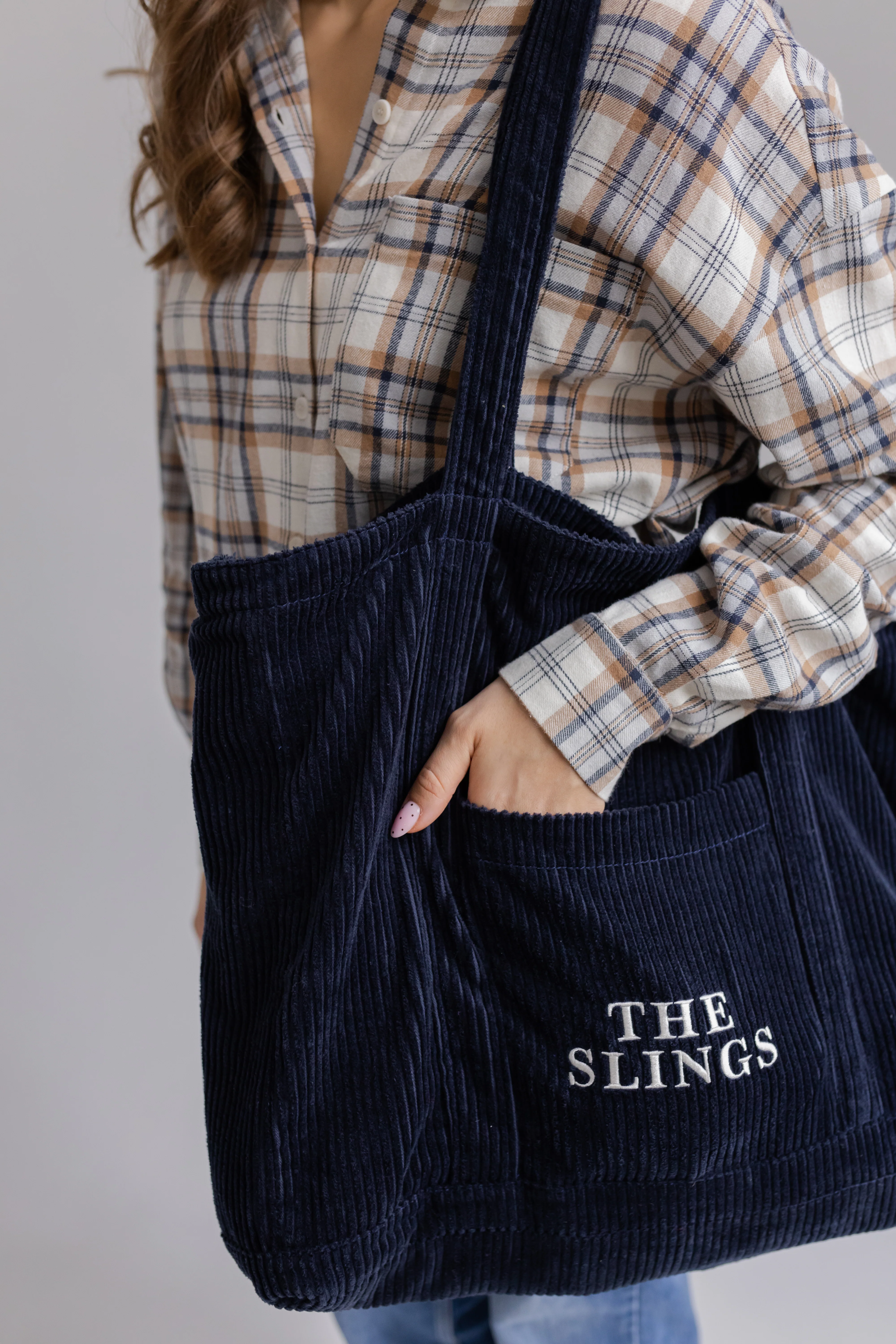 Navy Shopper The Slings - Image 5