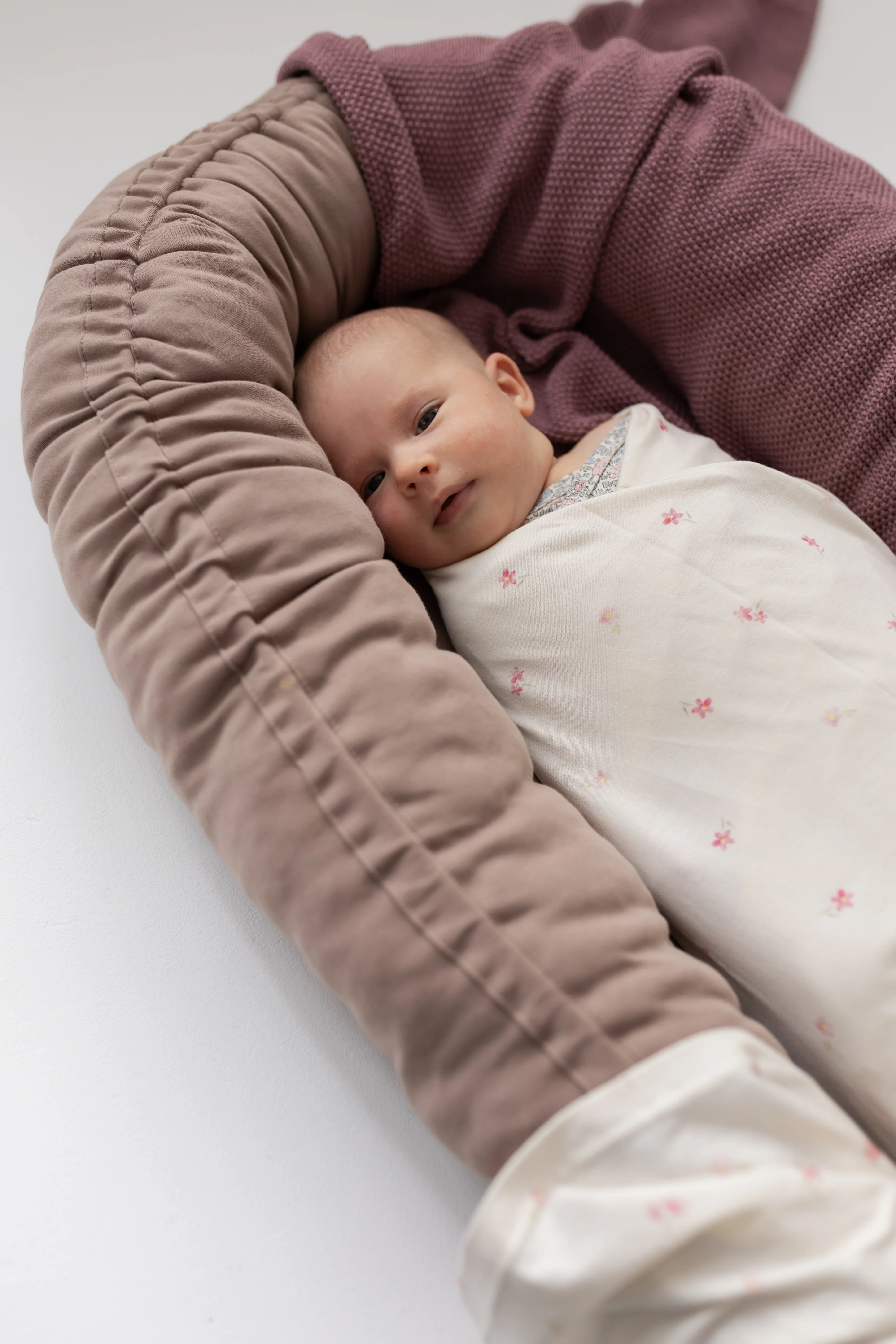 Otulacz Baby Burrito Pink Flora - Image 3