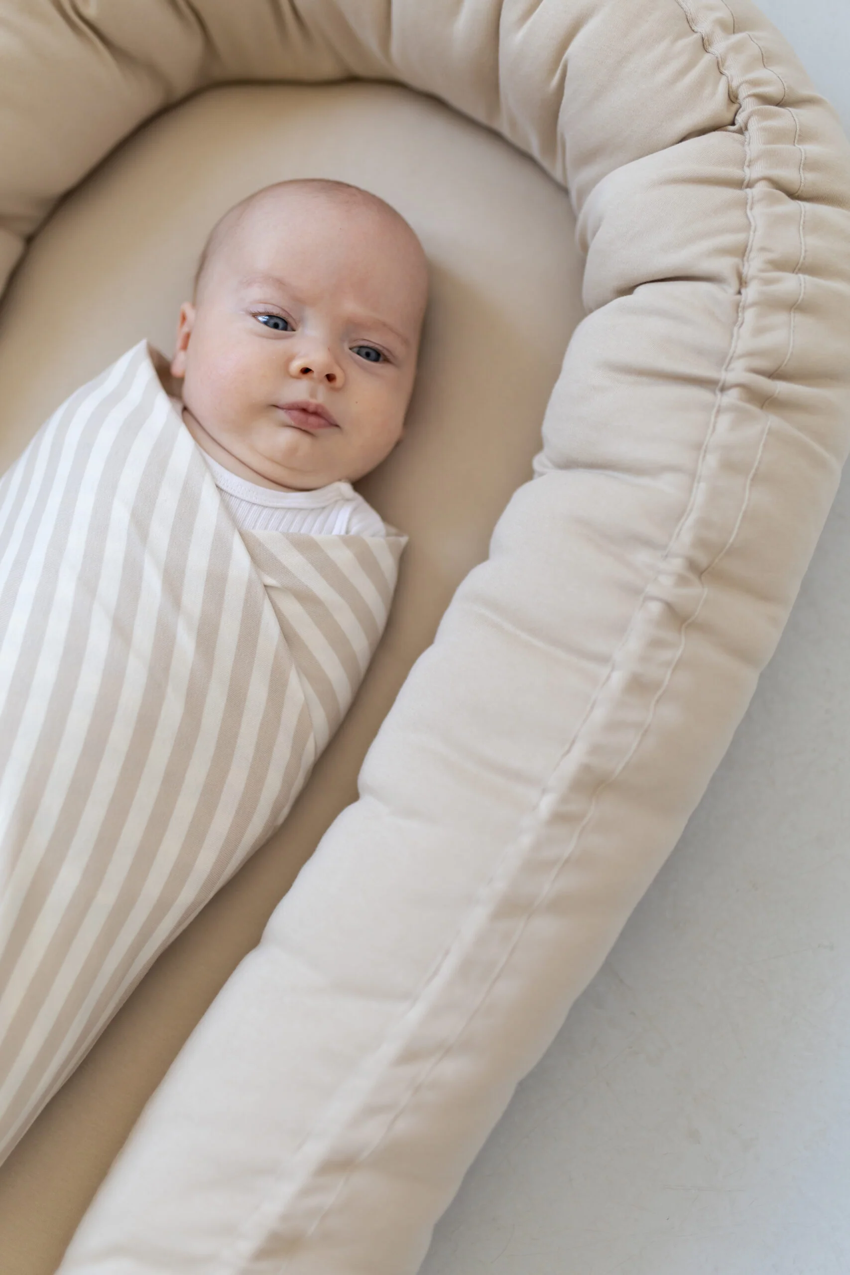 Otulacz Baby Burrito Stripes Beige - Image 2