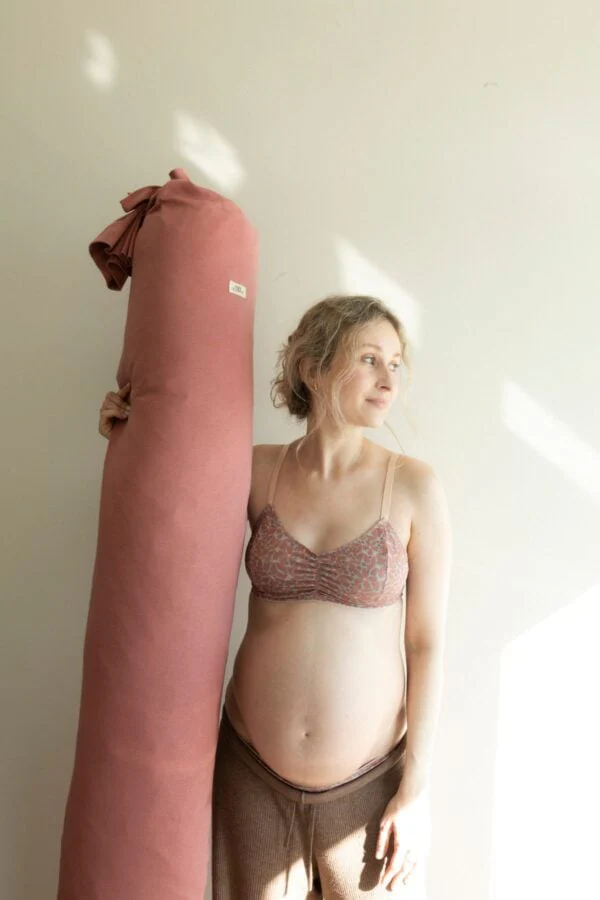 Poduszka ciążowa bawełniana Rose - Image 3