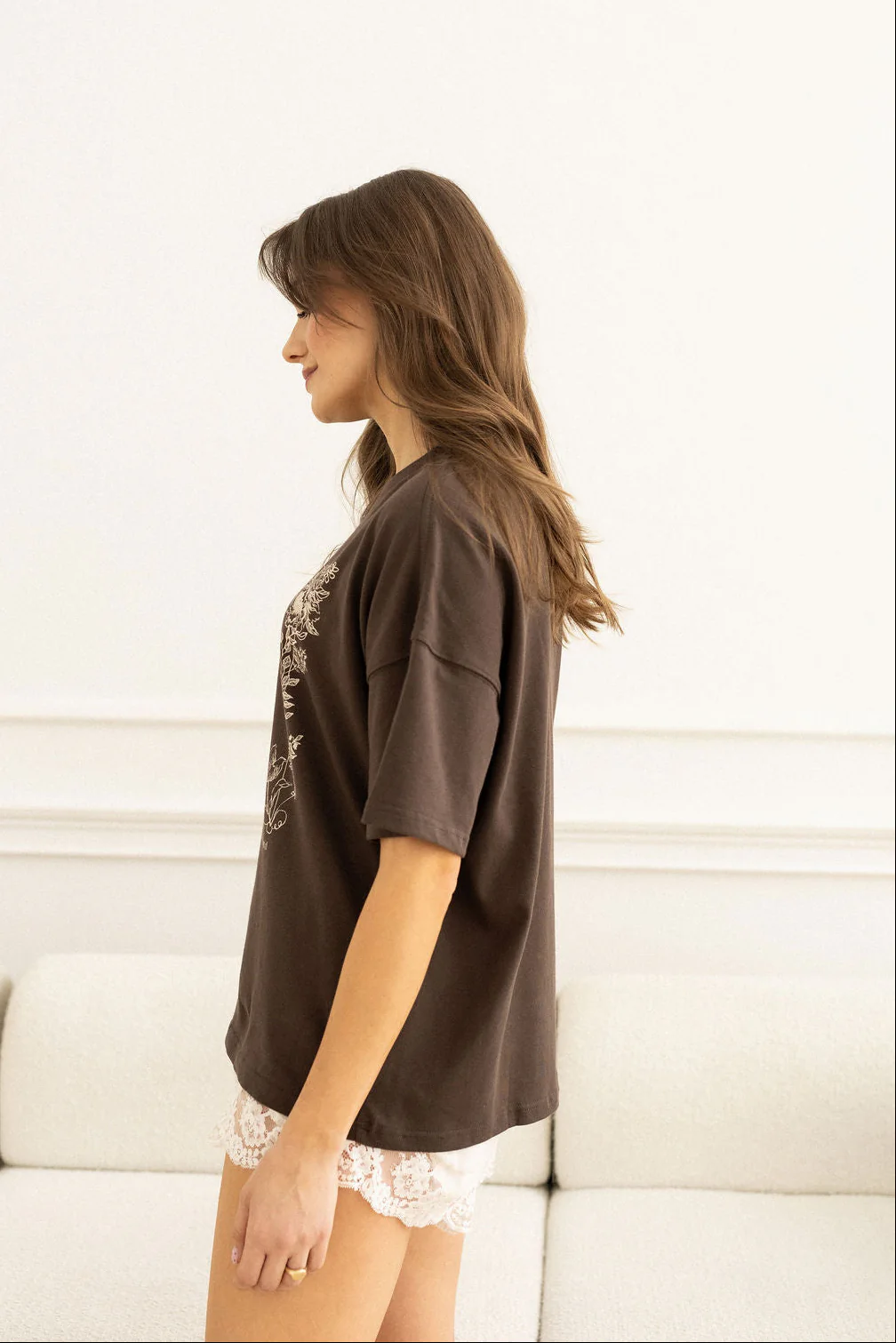 T-shirt Tiger Love Brown - Image 6